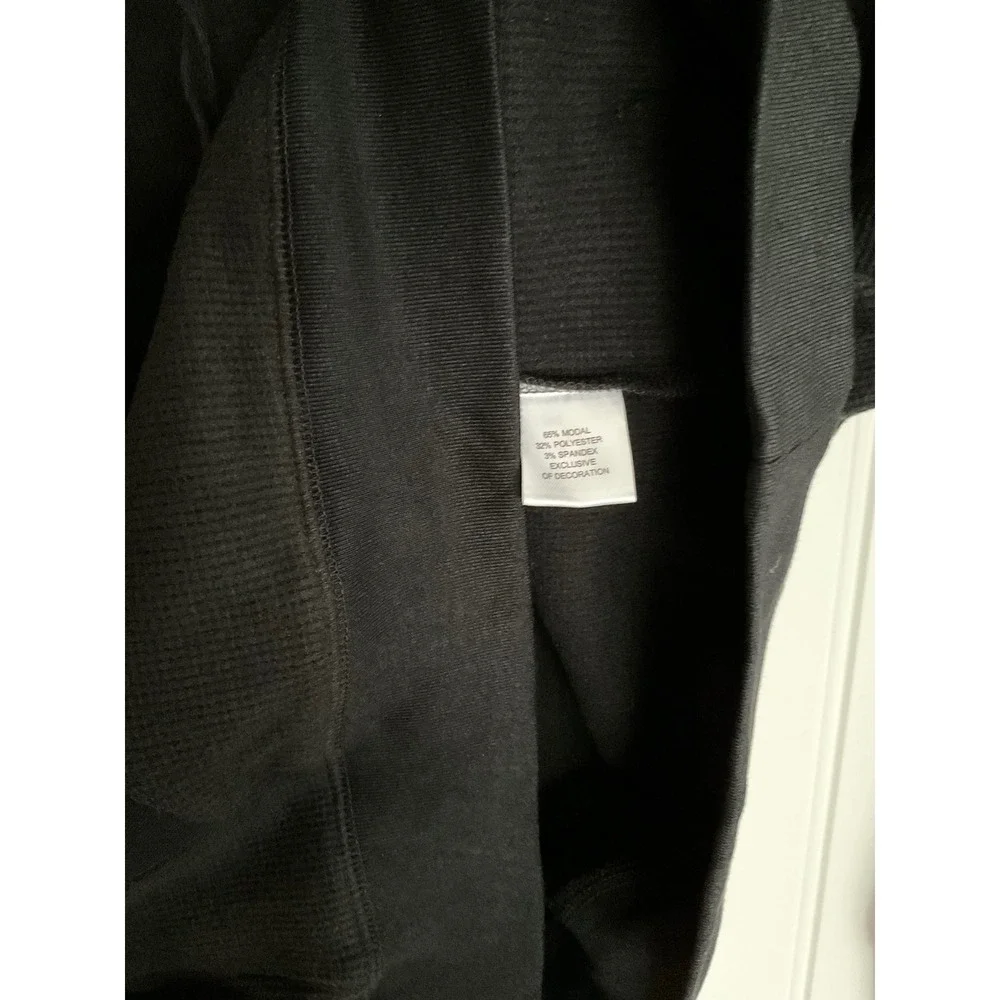 Tailorbyrd Collection Men's Black Cozy Knit Hoodie‎ Size Small NWOT